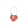 Wholesale decorative small heart shaped padlocks,padlock bag lock